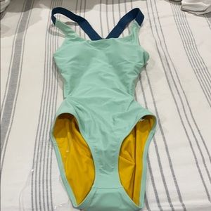 NWT PrAna one piece yoga swim